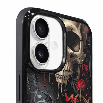 iPhone 17 Case — Skulls And Rosesmelting Skulls A Gothic, Custom Made Phone Cover