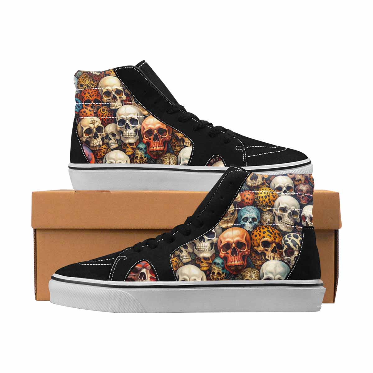 MEN'S Overlapping Skull Cvd Ferion