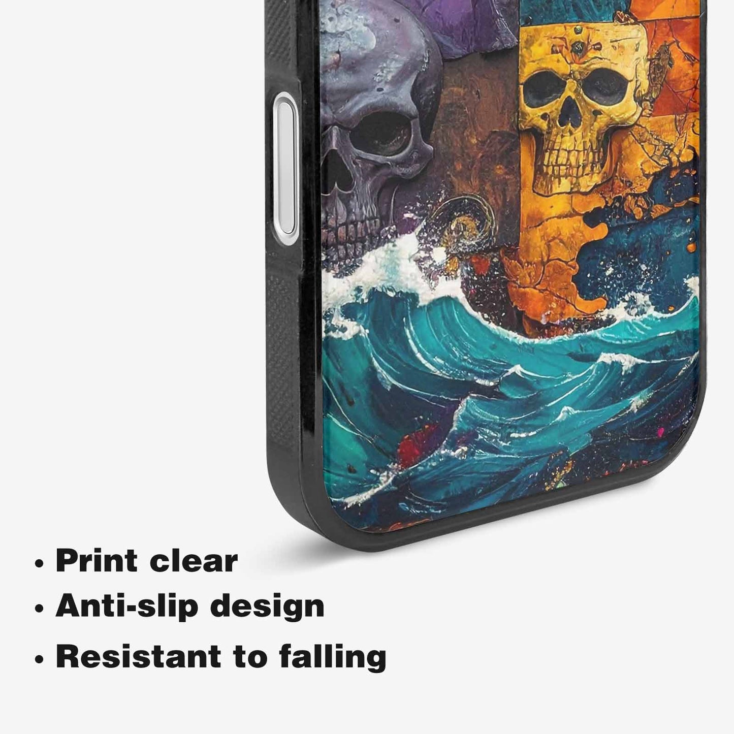 iPhone 16 Case — Pirate Skull Flag Pirate Skull Flag, Original Design Phone Case