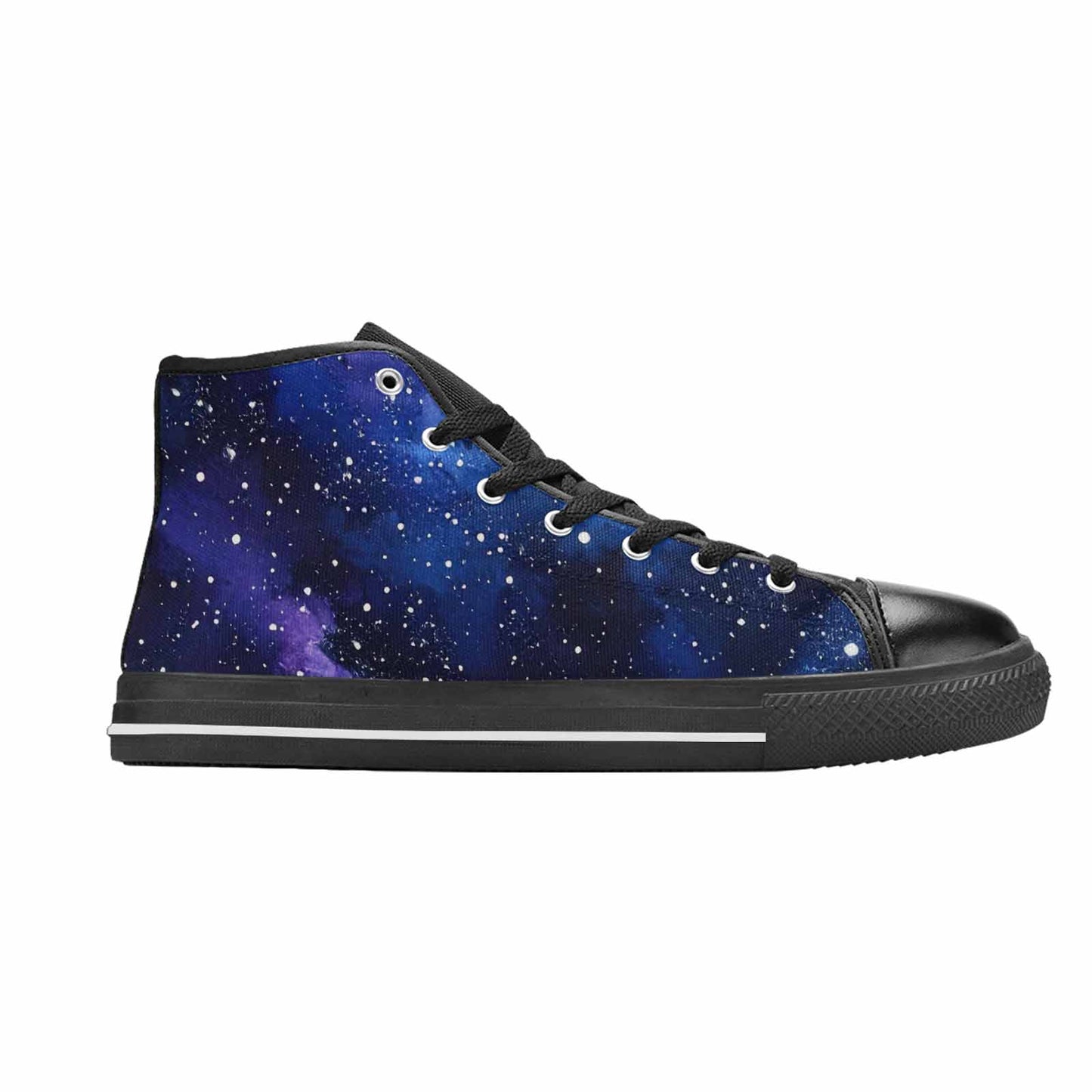 MEN'S Galaxy Art - High Top Canvas Surreal Custom Shoes