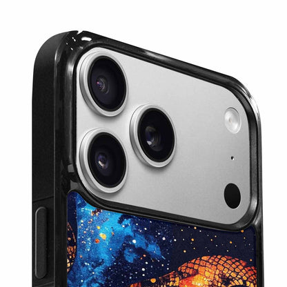 iPhone 17 Pro Max Case — Snake Print Galaxy Seamless Animal Print, Personalized Phone Case
