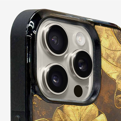 iPhone 16 Pro Case — Klimt Gold Leaf Artwork Pattern, Customized Protective Case