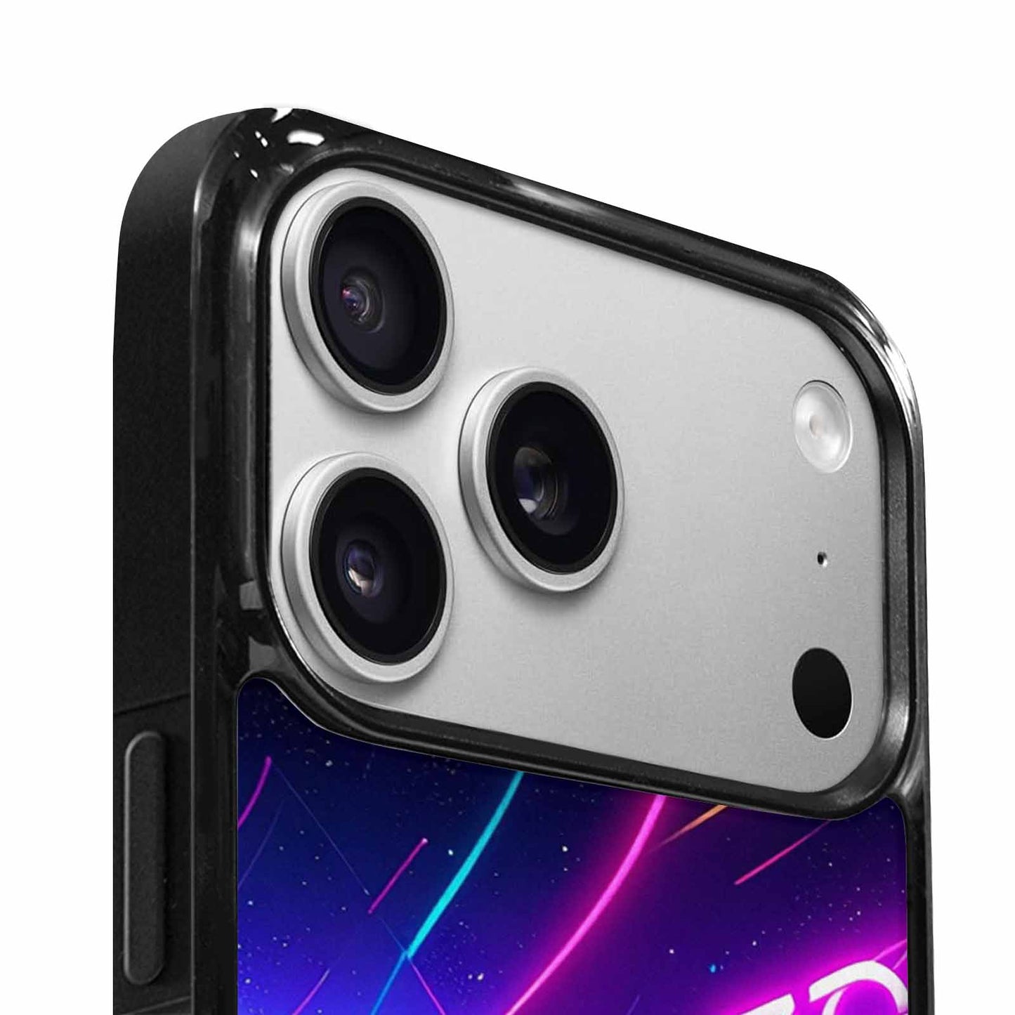 iPhone 17 Pro Case — Neon Cartoon Art Pattern Retro Vintage, Custom Art Phone Cover