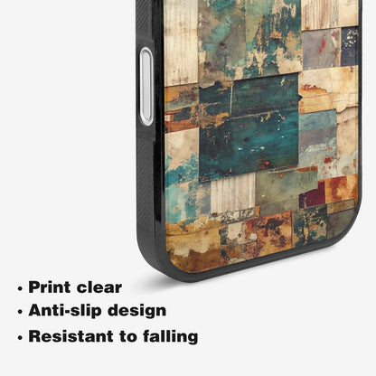iPhone 16 Case — Distressed Grunge Texture Pattern Hundreds Of, Custom Printed Phone Case