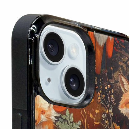 iPhone 15 Plus Case — Fox Forest Fox Forest Pattern Hundreds, Personalized Phone Case