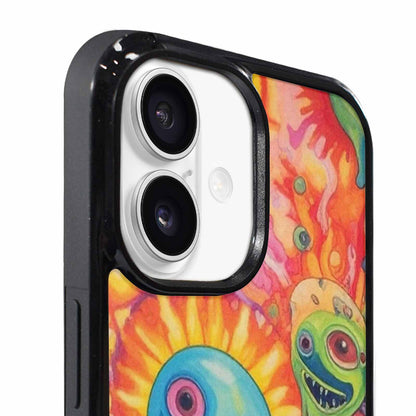 iPhone 17 Case — Aliens Tie Dyemelting Aliens Tie Dye, Personalized Phone Case