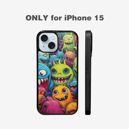 iPhone 15 Case — Monsters General Cartoon Monst 0p8, Unique Phone Case Design