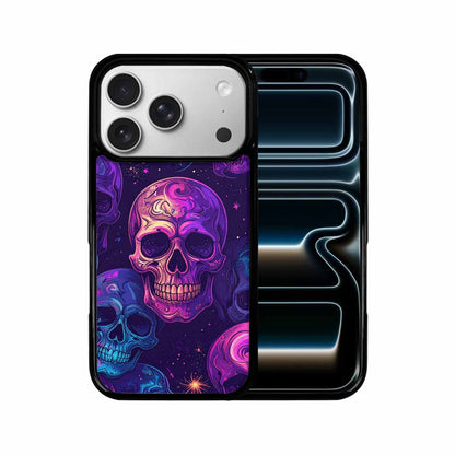 iPhone 17 Pro Case — Galaxy Skulls Art Seamless Tons Gothic, Original Design Phone Case