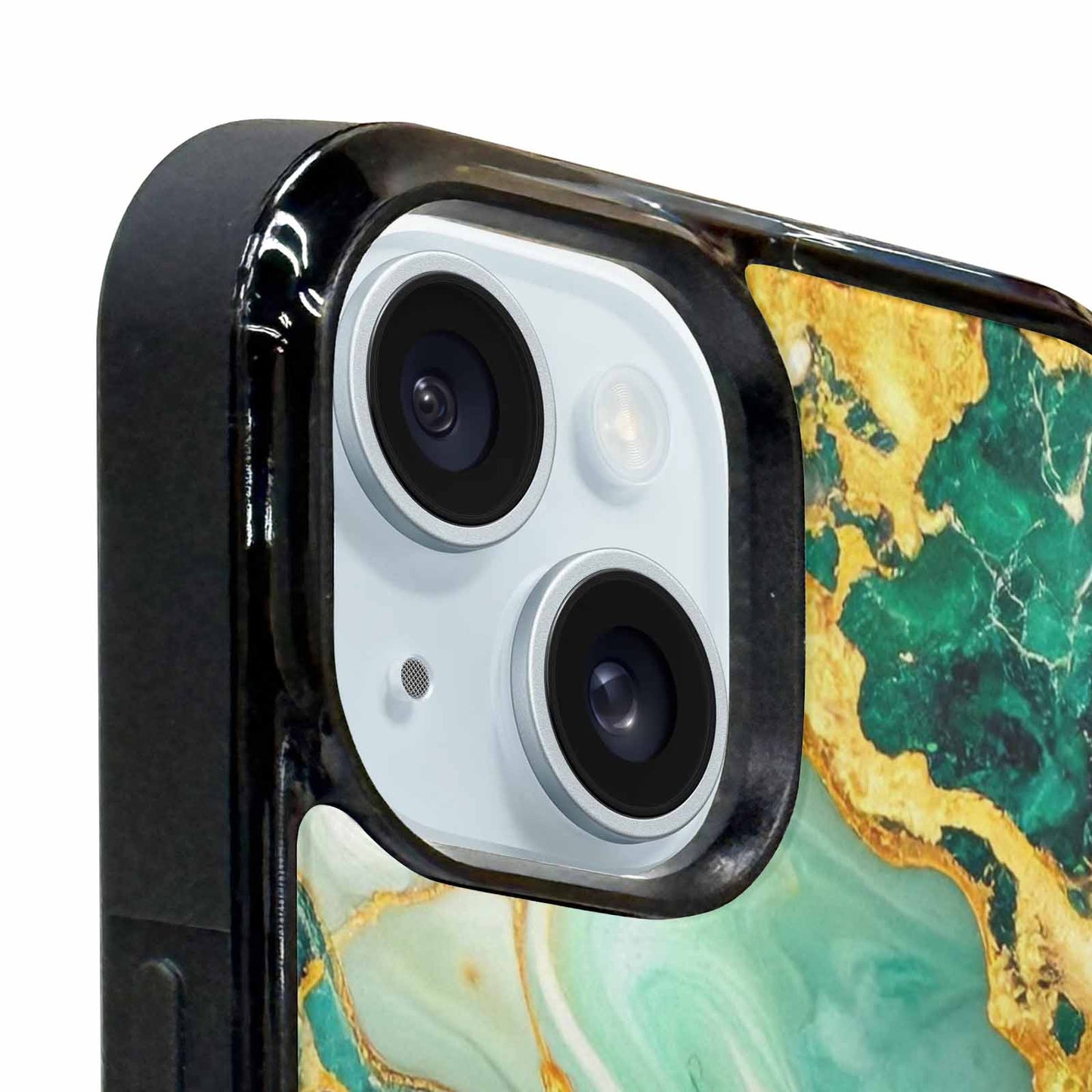 iPhone 15 Case — Marble Gold, Original Design Phone Case
