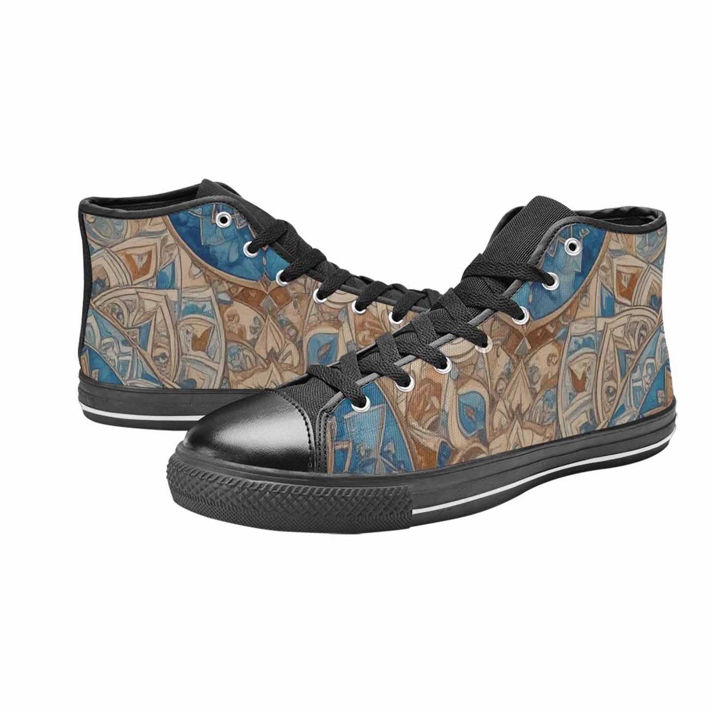 WOMEN'S Mandala High Top Canvas Y2K Shoes
