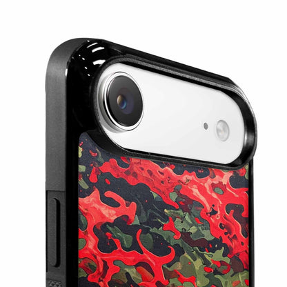 iPhone 17 Air Case — Small Military Camouflage Blotch Pattern Camo, Original Design Phone Case