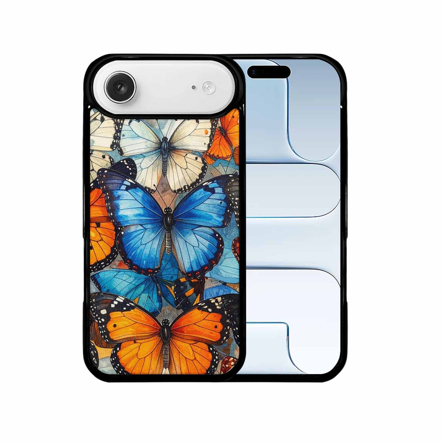 iPhone 17 Air Case — Small Butterfly Wing Pattern Randomly Original, Custom Printed Phone Case