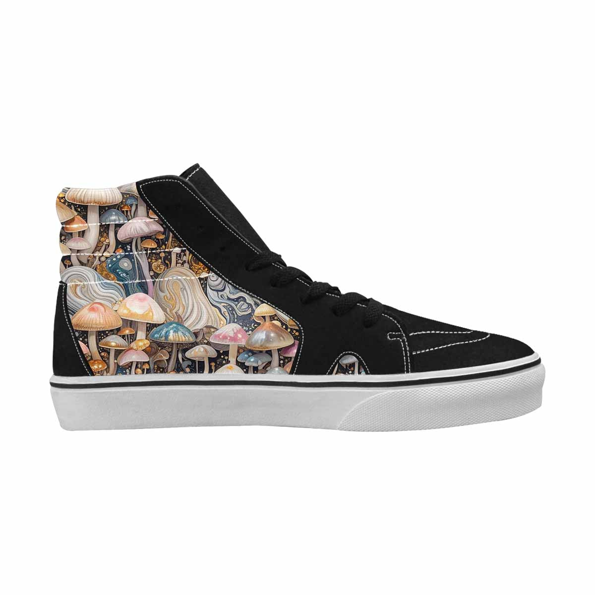 MEN'S Mushrooms High Top Canvas Vivid Sneakers