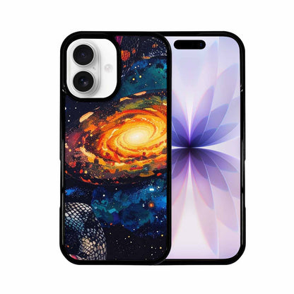 iPhone 17 Case — Snake Print Galaxy Seamless Animal Print, Custom Made Phone Cover