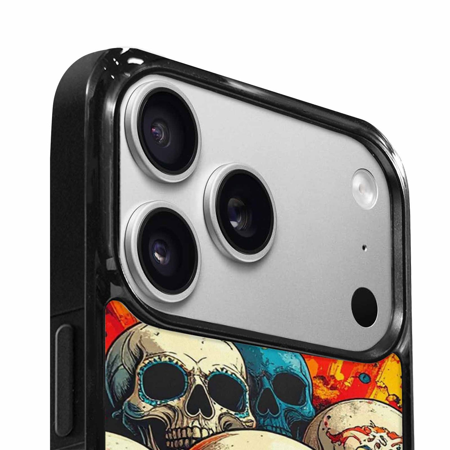 iPhone 17 Pro Case — Skull Dark Art Gothic Print Gothic, Custom Art Phone Cover