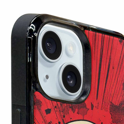 iPhone 15 Case — Skull Dark Art Gothic Print, Unique Phone Case Design