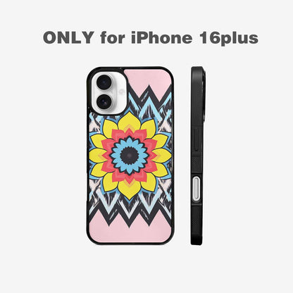 iPhone 16 Plus Case — 1960s Mod Cartoon Art Pattern, Custom Printed Phone Case