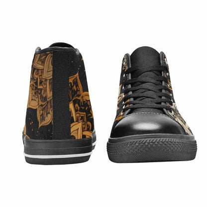 WOMEN'S Mandala High Top Canvas Dreamcore Custom Shoes