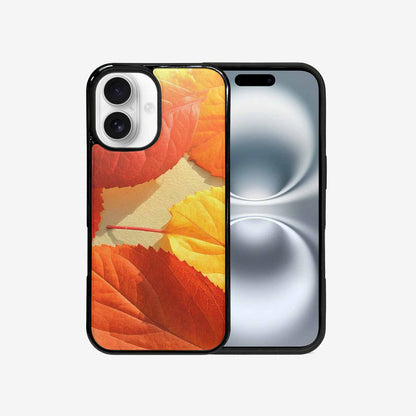iPhone 16 Case — Autumn Leaves, Custom Printed Phone Case