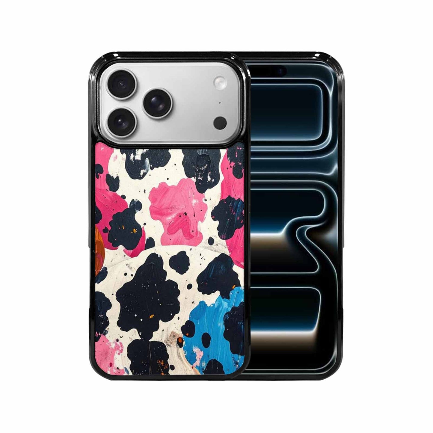 iPhone 17 Pro Max Case — Small Cow Animal Print Animal Print, Personalized Phone Case