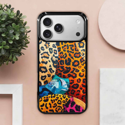 iPhone 17 Pro Max Case — Full Color Vibrant Animal Print, Customized Protective Case