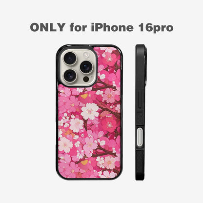 iPhone 16 Pro Case — Cherry Blossom Branch Cherry Blo E7l, Custom Designed Case Cover