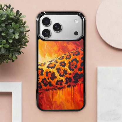 iPhone 17 Pro Max Case — Seamless Repeating Pattern Of Animal Print, Custom Made Phone Cover