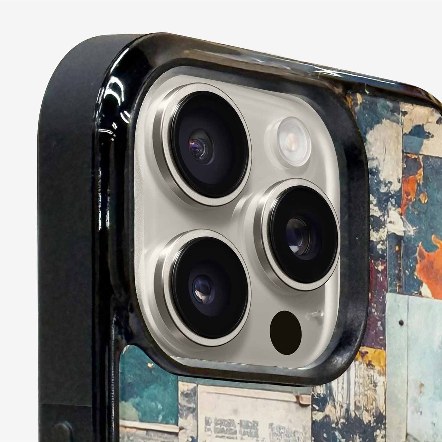 iPhone 16 Pro Case — Distressed Grunge Texture Pattern Hundreds Of, Custom Printed Phone Case