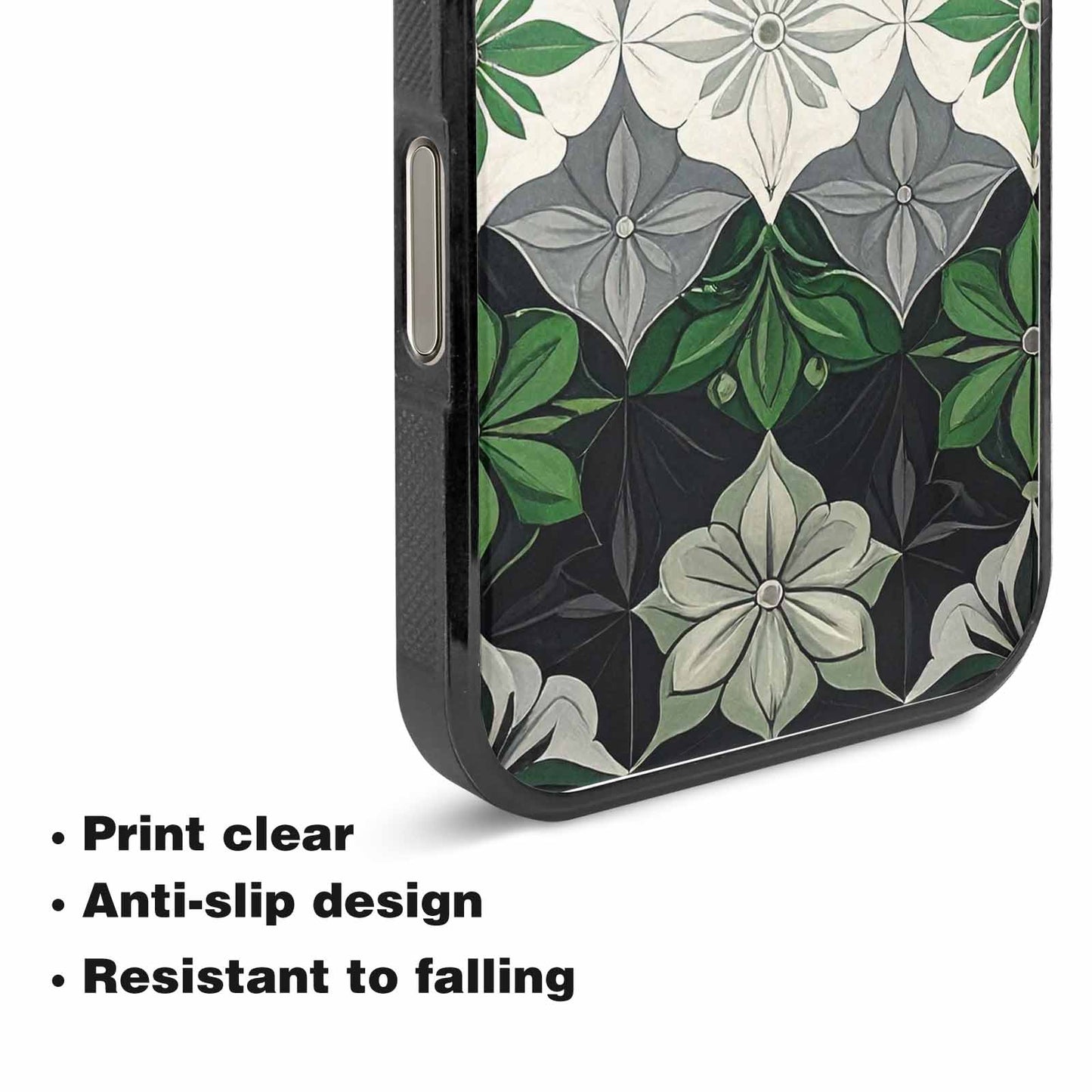 iPhone 15 Pro Max Case — Aromantic Flag Color Theme Small Rainbow, Custom Made Phone Cover