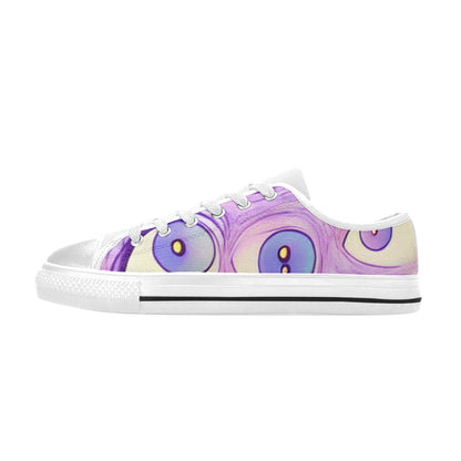MEN'S Cc Wall Eyes Trippy Canvas Aesthetic Custom Shoes