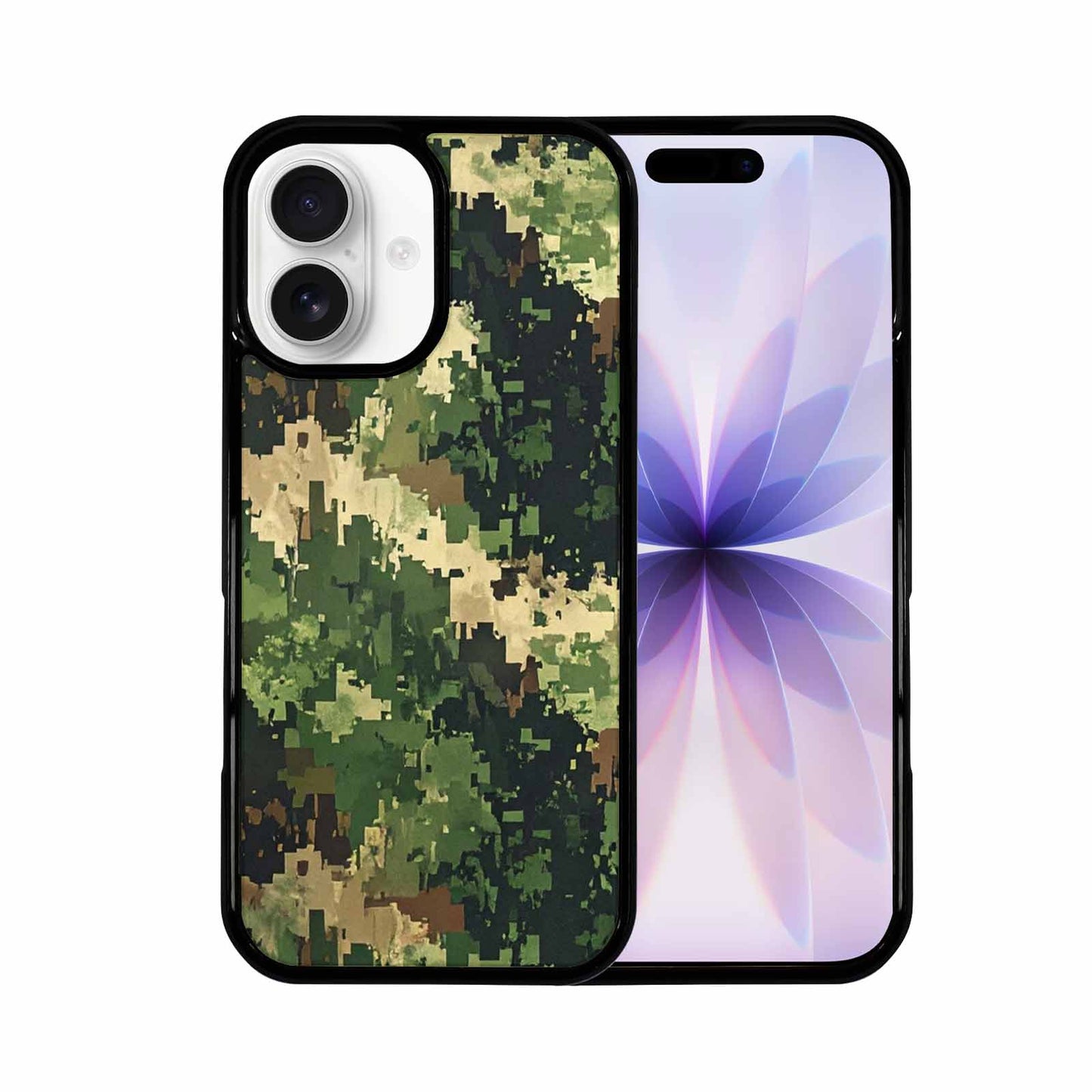 iPhone 17 Case — Small Military Camouflage Blotch Camo, Custom Phone Case