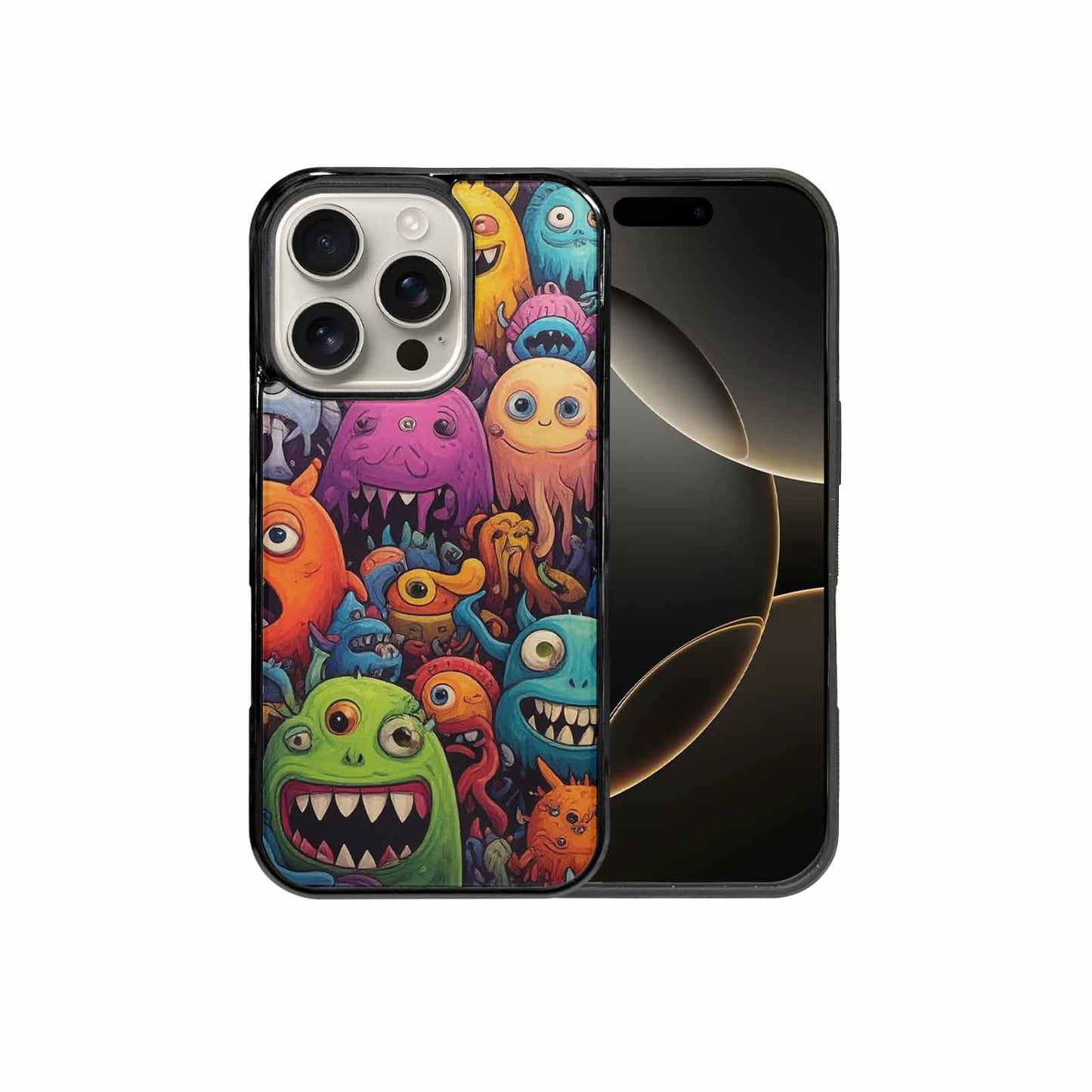 iPhone 16 Pro Case — Monsters General Cartoon Monst, Original Design Phone Case