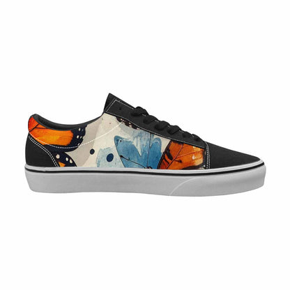 WOMEN'S Butterfly Wing Canvas Lace-Up Dreamcore Custom Sneakers