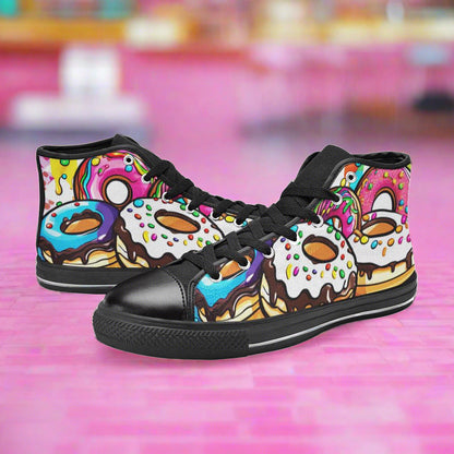 Wolf Neon Electric Wearable Bold Art - Freaky Shoes