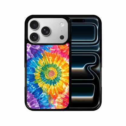 iPhone 17 Pro Case — Small Tie Dye Swirl Pattern Tie, Unique Phone Case Design