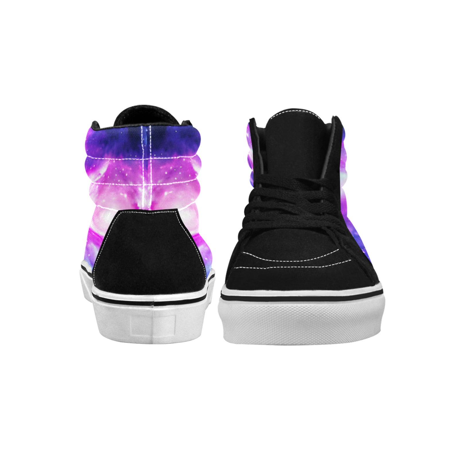 MEN'S Galaxy Art Out Space High Top Skateboarding Y2K Custom Sneakers