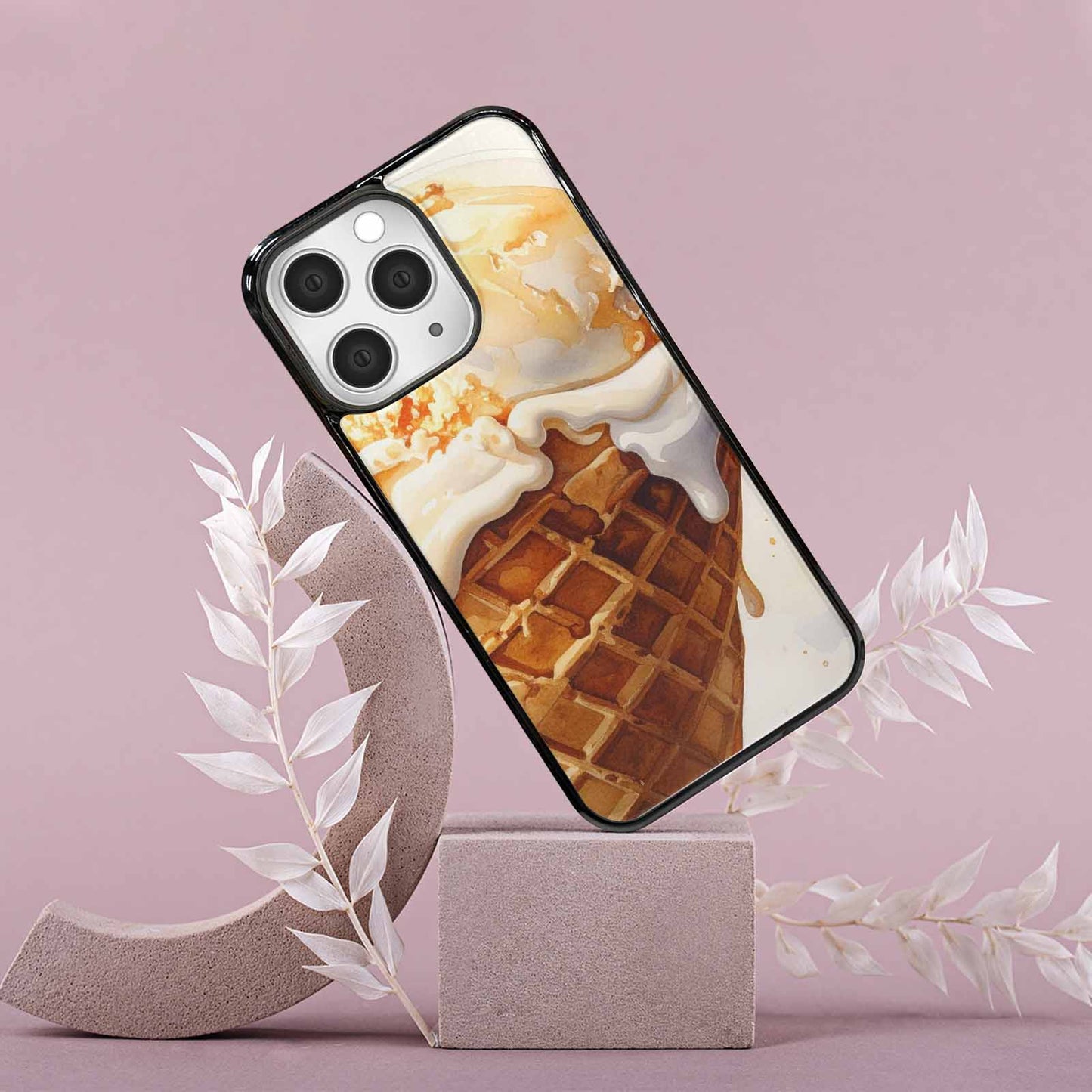 iPhone 15 Pro Max Case — Extreme Close Up Shot Only Drippig, Custom Made Phone Cover