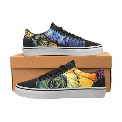 WOMEN'S Tie Lace-Up Canvas Cottagecore Custom Sneakers