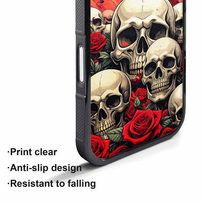 iPhone 17 Air Case — Skull Dark Art Gothic Print Gothic, Custom Designed Case Cover