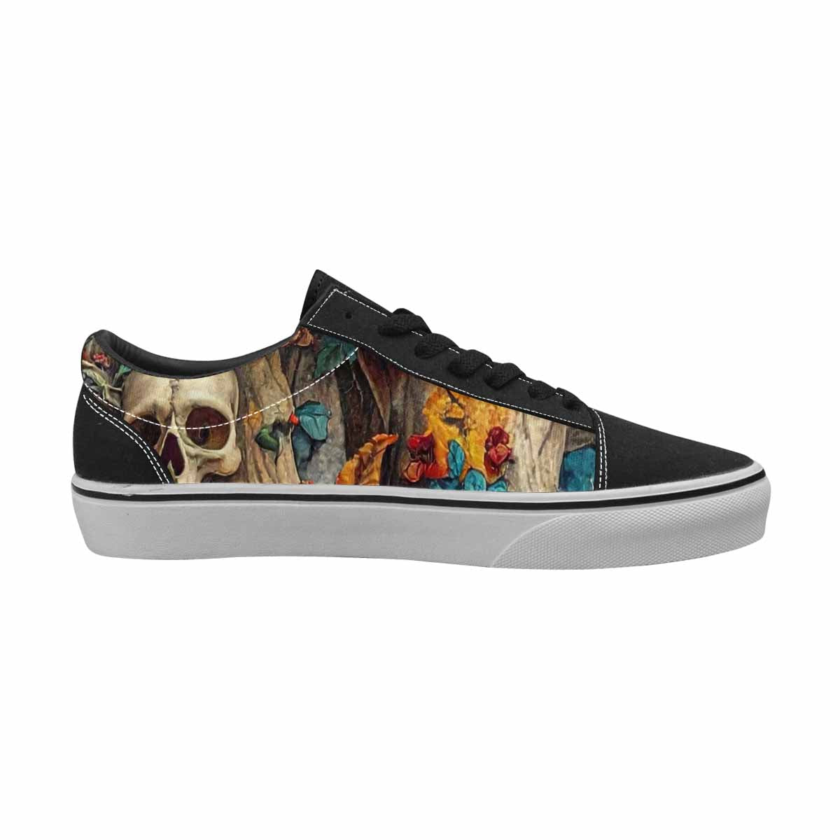 WOMEN'S More Overlapping Ontop Each Lace-Up Canvas Surreal Shoes