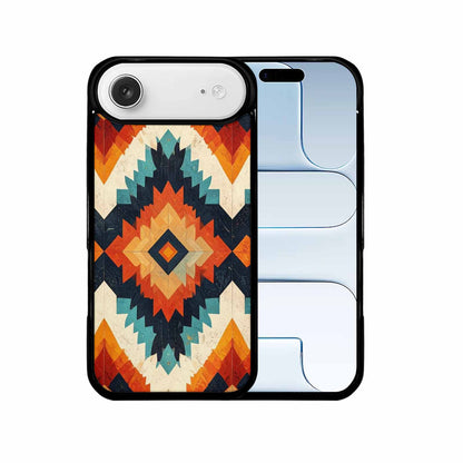 iPhone 17 Air Case — Small Southwestern Geometric Diamond Pattern Original, Custom Printed Phone Case