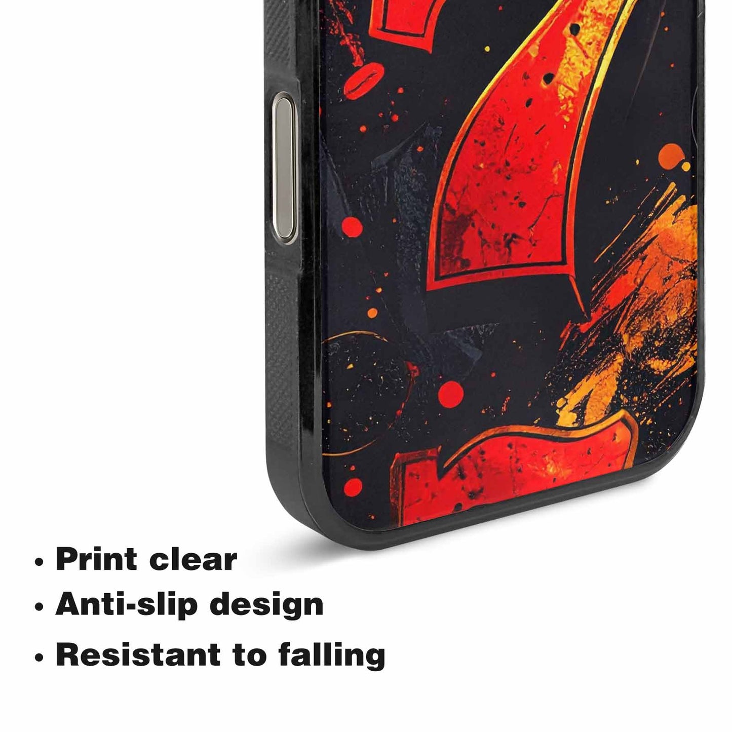 iPhone 16 Pro Case — Dice And Casino Pattern Seamless Repeat, Custom Designed Case Cover