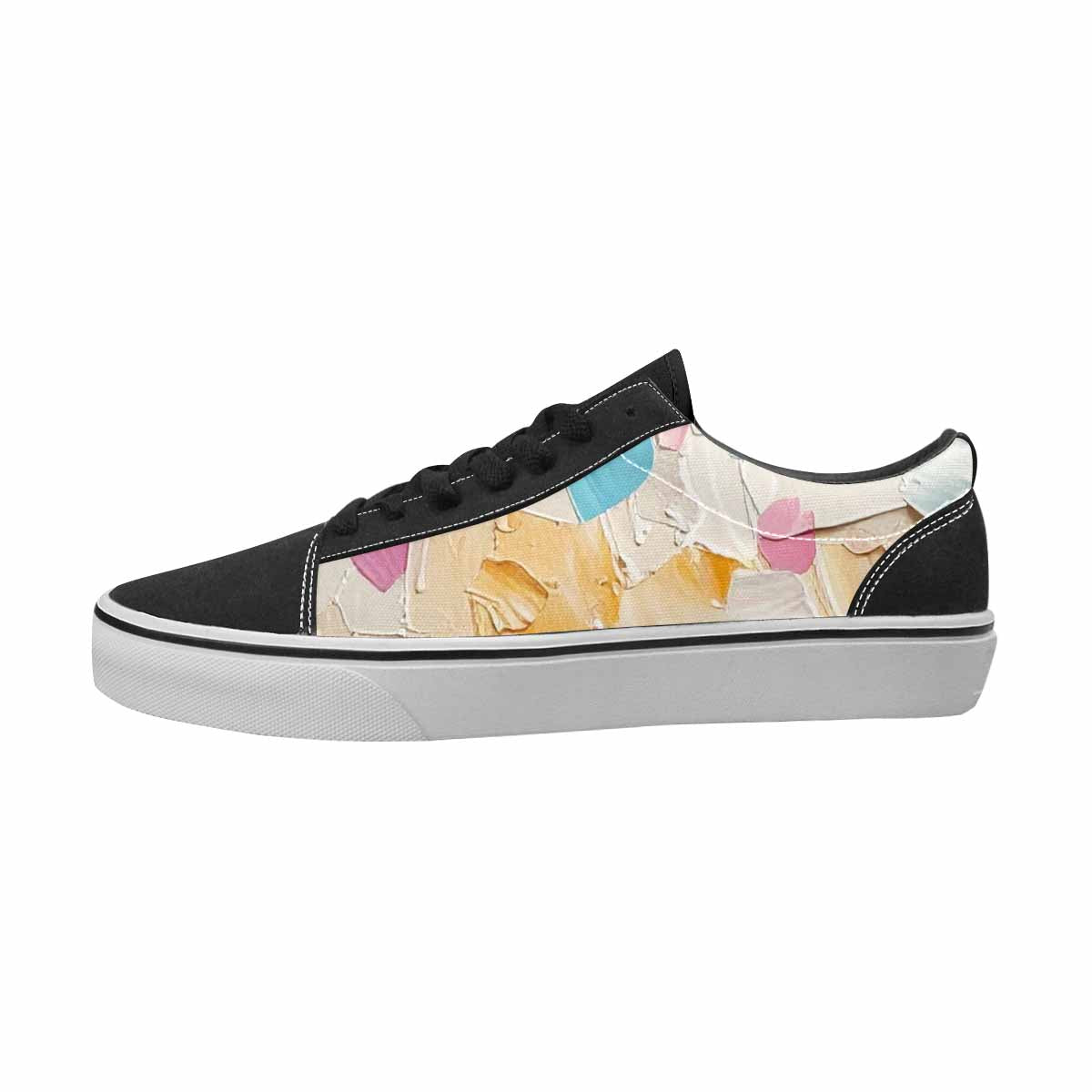 MEN'S Pride Canvas Statement Kaleidoscope Custom Print Sneakers