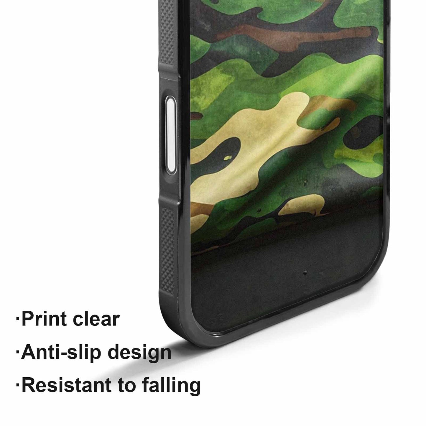 iPhone 17 Case — Camo Print Camo, Customized Protective Case