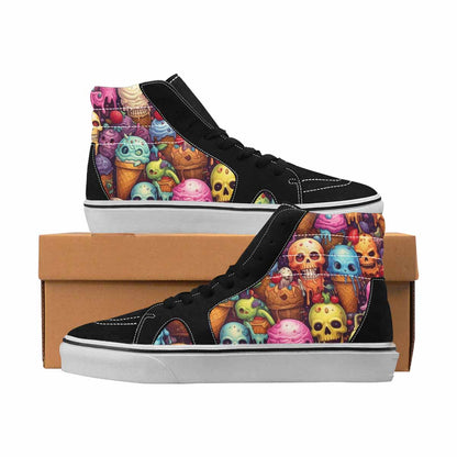 MEN'S Skulls High Top Canvas Boutique Aesthetic Limited Edition Sneakers