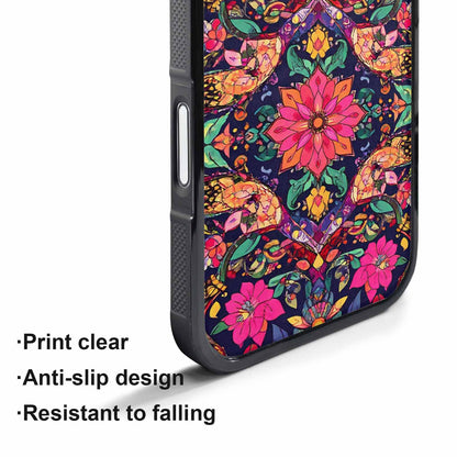 iPhone 17 Air Case — Snakes Print Floral Seamless Pattern Floral, Custom Designed Case Cover