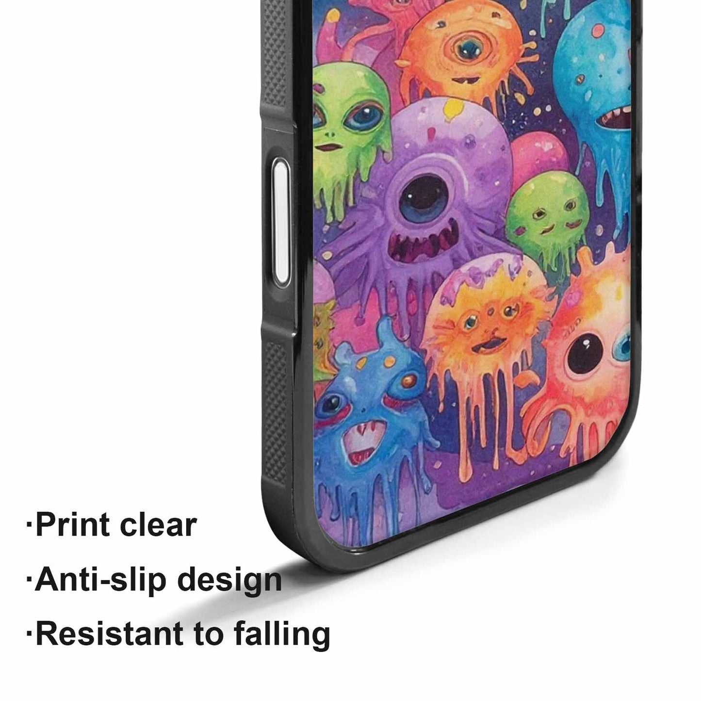 iPhone 17 Case — Aliens Tie Dyemelting Aliens Tie Dye, Custom Phone Case