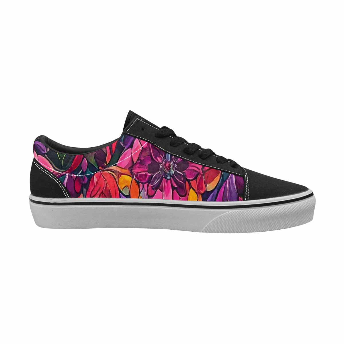 WOMEN'S Polysexual Flag Color Canvas Lace-Up Dreamcore Sneakers