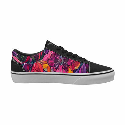 WOMEN'S Polysexual Flag Color Canvas Lace-Up Dreamcore Sneakers
