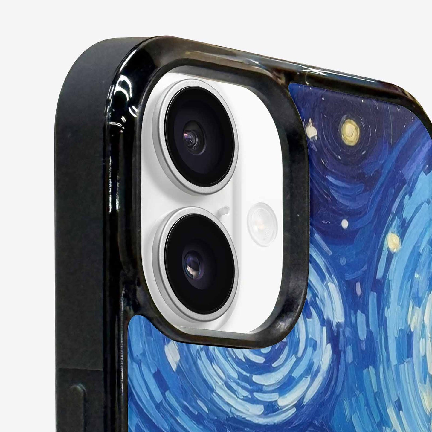 iPhone 16 Plus Case — Starry Night Van Gogh Paint Art, Customized Protective Case